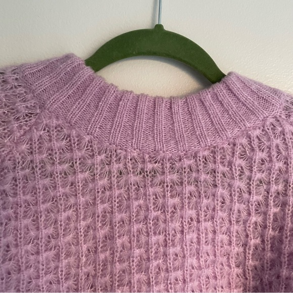 FRNCH Paris Norhen Super Soft Lavender Purple Sweater - Size Medium - Picture 10 of 14
